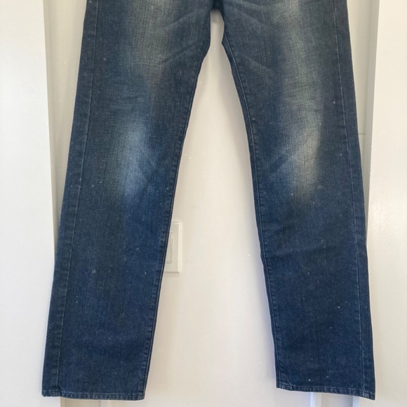 GUESS Jeans Rebel Straight Leg Dark Blue Denim Size 31 x 32 - Picture 5 of 14